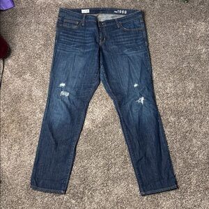 EUC Gap skinny jeans Sz 16